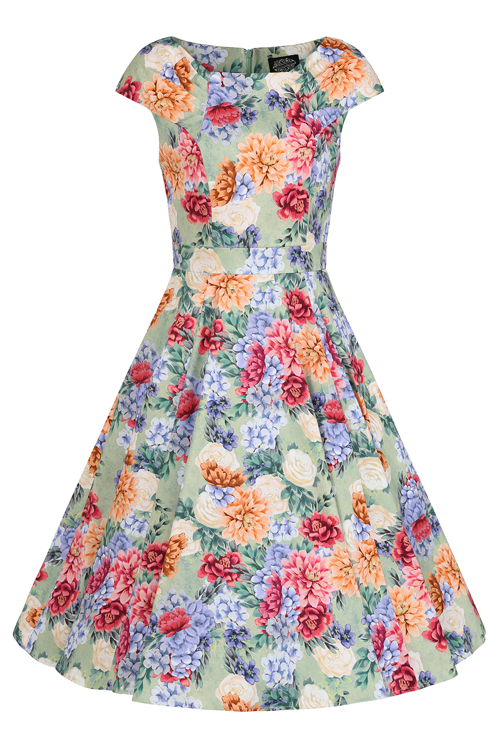 Leah Floral Swing Dress